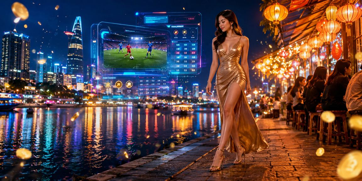Khung cảnh cá cược casino tại TP. Hồ Chí Minh về đêm